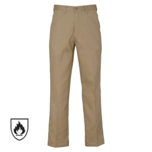 Factory Customize Casual Work Fire Retardant Protection Safety Work Trousers 100% Cotton Flame Resistant Pants