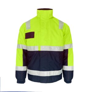 Price Industrial Custom Thickened Insulation Workwear Windproof Waterproof Durable Hi Vis Winter Coat Wear