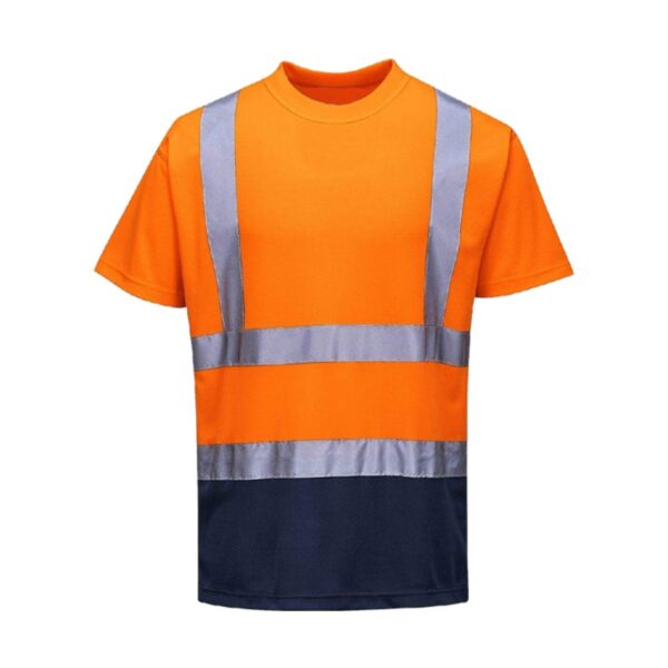 Factory Direct  Multi-color Shirt Hi Vis Reflective Crew Neck Shirt - Image 4