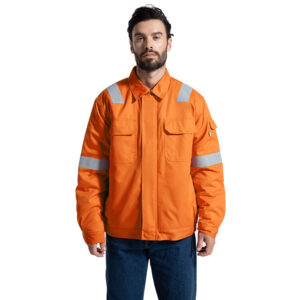Manufacturer Work Jacket For Oil and Gas Petroleum Refining 100% Cotton Fr Clothing Jackets