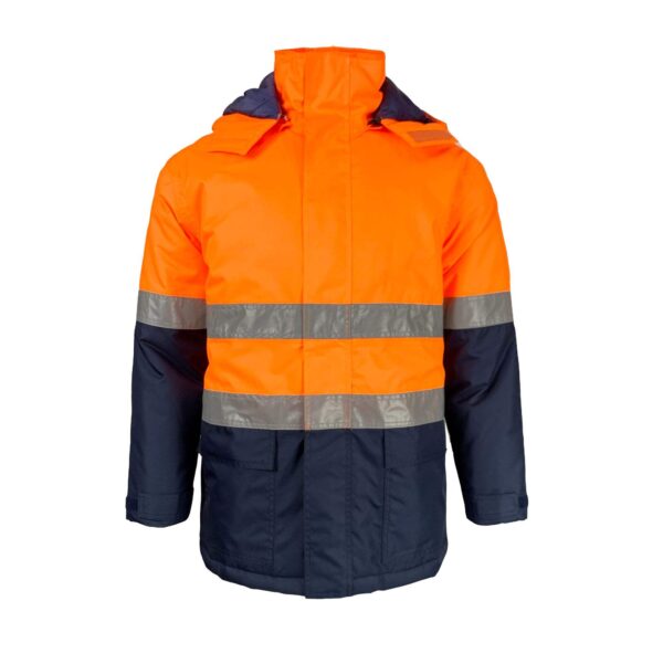 Industrial  Price Hi Vis Reflective Workwear Traffic Railway Road windproof Jacket - Image 4
