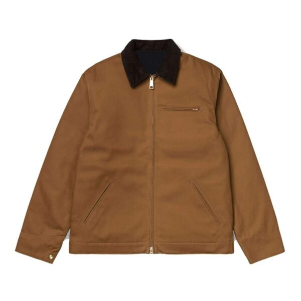 Factory Supply Custom Logo Lined Canvas Workwear Mechanic Windproof Action Back Blanket Work Jacket