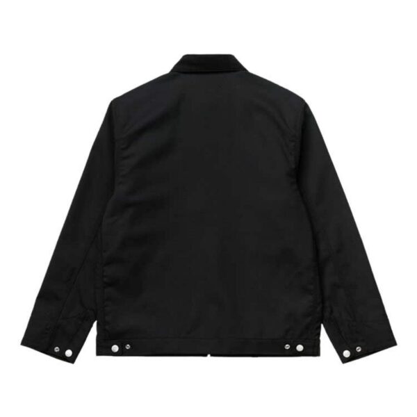 Factory Supply Custom Logo Lined Canvas Workwear Mechanic Windproof Action Back Blanket Work Jacket - Image 4