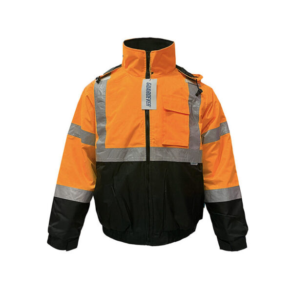 Factory Supply Industrial Reflective Safety Thermal Coal Traffic Mining Airport Construction High Visibility Bomber Jackets - Image 5