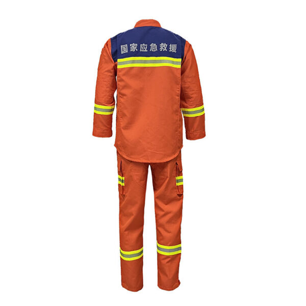 Guaredever Rescue Team Uniform Fire resistant Aramid IIIA Summer Forest Firefighter Suit - Image 3