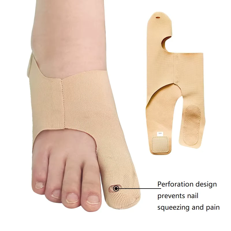 0.1mm Non-Woven Fabric Hallux Valgus Correction Sleeve Breathable Big Toe Separator