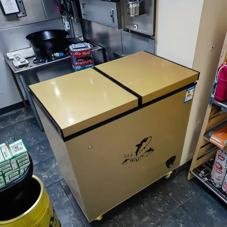 0.81m-Single-Temperature-Food-Prep-Station-Refrigerator-Direct-Cooling-Knockdown-Chest-Freezer