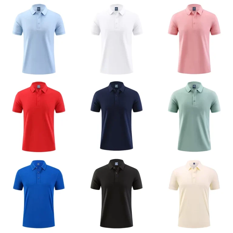 0499-Custom-Mens-and-Womens-Golf-Polo-T-Shirts-Unisex-Short-Sleeve-Polos-De-Hombre-Fashion-Cotton-Tshirts