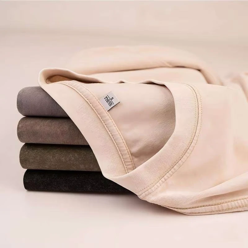 1 Piece Custom Basic Cotton T-Shirt Men's Unisex Screen Printing Manufacturers