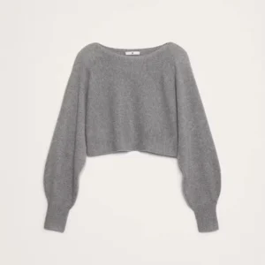 100% Cashmere Women’s Crew Neck Solid color Autumn Office Wear Cashmere Sweater Manufacturer