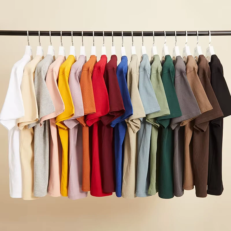 100% Cotton 220g Heavyweight Men's T-Shirt Manufacturer Custom Clothing