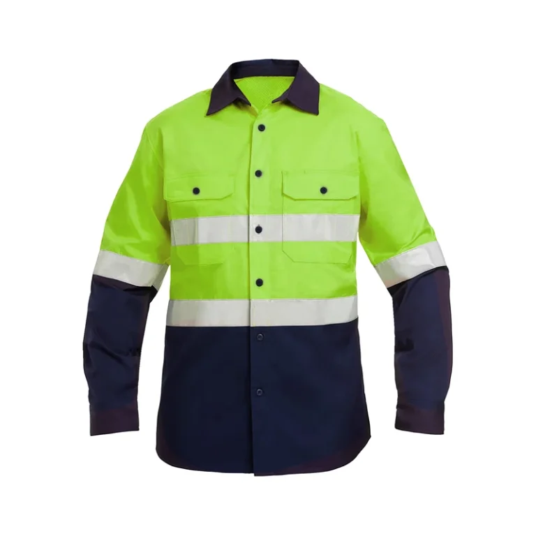 100-Cotton-Construction-Mining-Coal-Oil-Gas-High-Visibility-Workwear-Custom-Worker-Clothes-Reflective-Safety-Hi-Vis-Work-Shirts