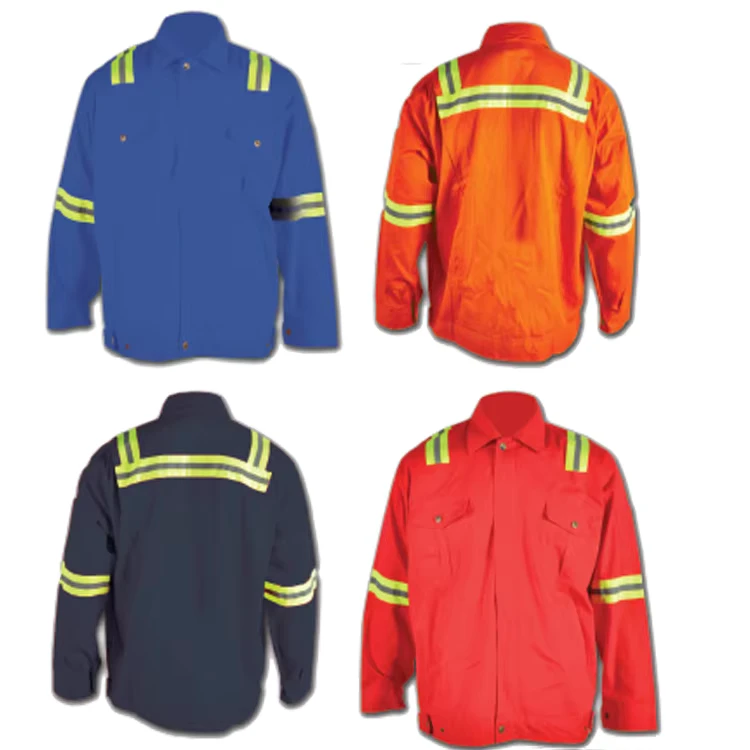 100% Cotton Drill Flame Retardant Anti-Static Mining Safety Shirt
