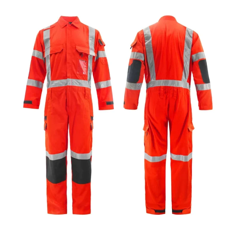 100-Cotton-Hi-Vis-Coveralls-Workwear-Safety-Reflective-Workwear-Workshop-Mechanical-Custom-Logo-Working-Coveralls