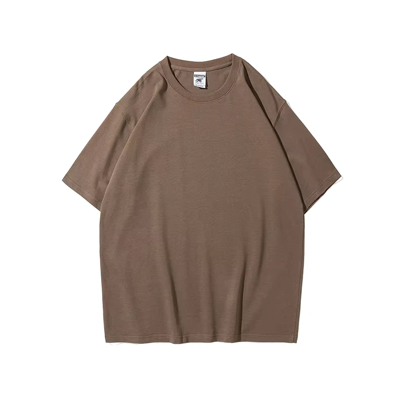 100% Cotton High Quality Customized Oversized Short Sleeve Men's T-Shirts Formal Breathable Eco-Friendly Silk Screen Plus
