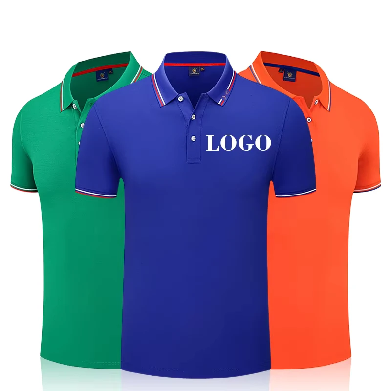 100% Cotton Knitted Short Sleeve Anti Wrinkle Casual Customized Uniform Ruffle Design Golf Blank T Shirt & Mens for Shirts Logo