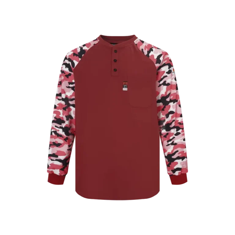 100-Cotton-NFPA-2112-Fire-Retardant-Safety-Work-Shirts-Customized-Breathable-FR-Welding-Clothing