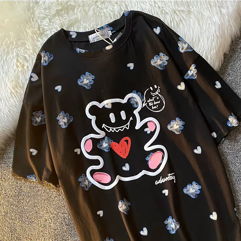 100% Cotton Oversized Solid T shirt Custom Fashion Men Short Sleeve Casual