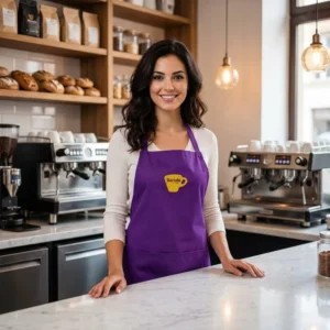 100% Cotton Sleeveless Waterproof Oil-Resistant Stain-Resistant Apron