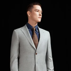 100% Virgin Wool Plus Size Men’s Wedding & Business Suit Fused Half/Full Canvas Garment Dyed