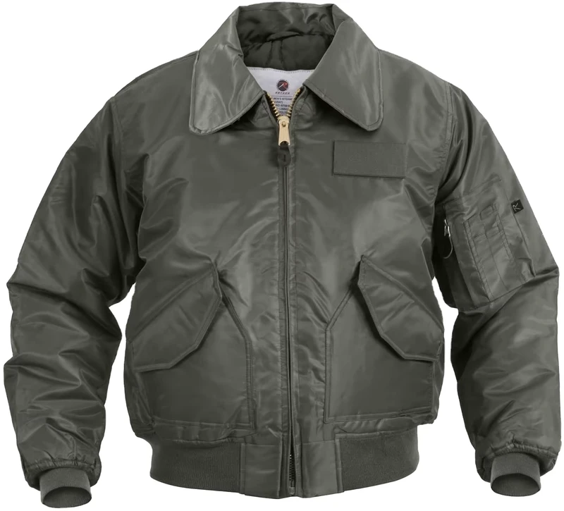 100% Water Resistant Flame Resistant FR Work Jacket Men Flight Bomber Jackets with Fur Collar