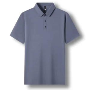1001# Dynamic Beaded Fabrics Pure Version Without logo Solid Color Business Polo Custom Glue Pressing Process Golf Polo Shirt