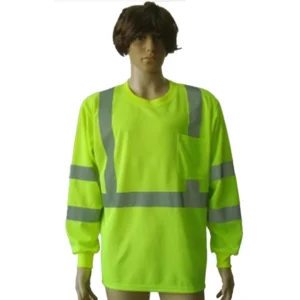 100%Polyester Breathable Reflective Hi Vis TShirt