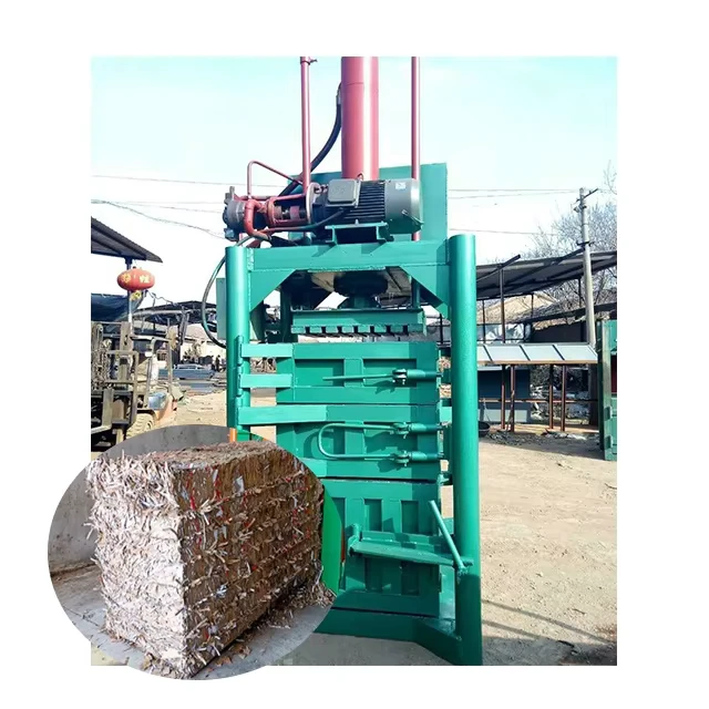 10T-30T-Vertical-Waste-Paper-Hydraulic-Baler-for-Cans-Plastic-Bottles-Woven-Bags-and-Old-Clothes