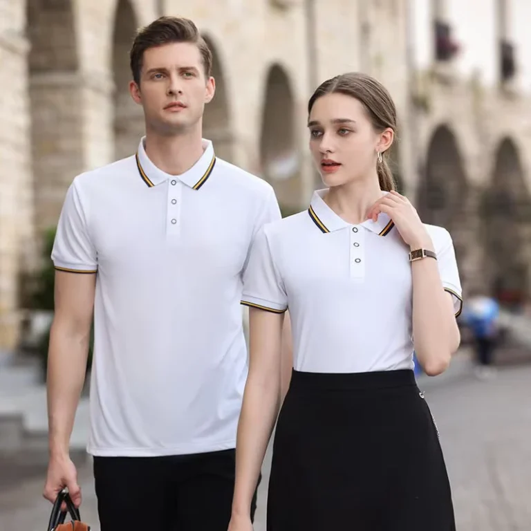 1102-Polyester-Polo-Shirt-Custom-Logo-Workwear-Wear-Resistant-Stand-Collar