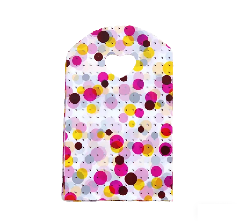13-x-21-cm-Polka-Dot-Reusable-Shopping-Bag-with-Colorful-Dot-Pattern-and-Heart-Shaped-Handle