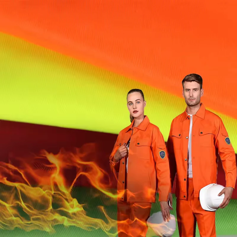 16*12 108*56 57/58" Twill 290gsm 300gsm Fr Flame Retardant Cotton Coverall Fabric for Bags