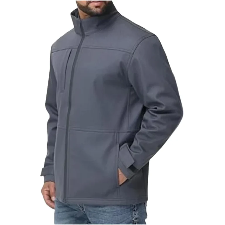 16OZ-Mens-FR-Ripstop-FRCY6001Gray-Loose-Fit-Fire-Protection-Jacket-HRC2-CAT2-ASTM-F1506-NFPA70E-Waterproof-Made-in-Henan