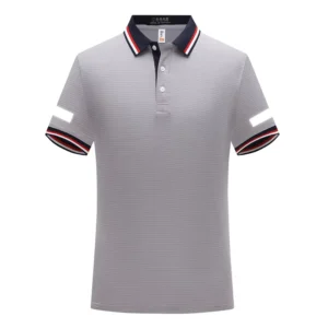 180g New Polo Shirt Summer Anti static Short sleeved Corporate Work Clothes T shirt in Stock Can Be Printed with logo