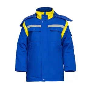 2 Pieces Detachable Winter Work Clothes with Reflective New Energy Outdoor Heavy Men Workwear Jackets