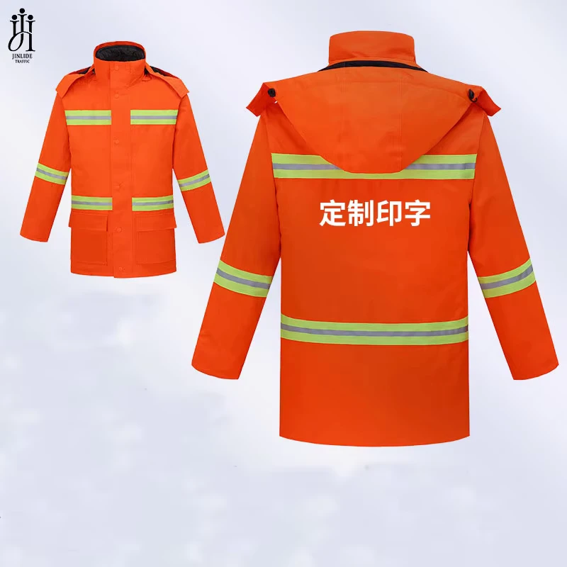 20 Years Custom Production Experience Construction Men Hi Vis Reflective Tape Safety Jacket