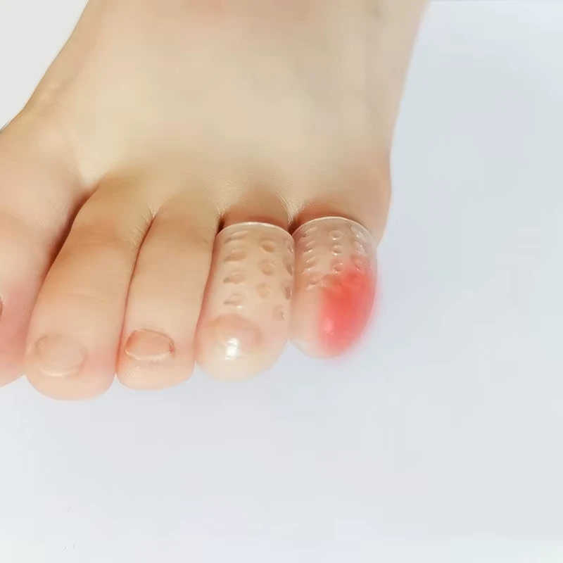 20pcs Durable Silicone Toe Protector Sleeves for High Heels Skin Friendly Lightweight Breathable Comfortable Foot