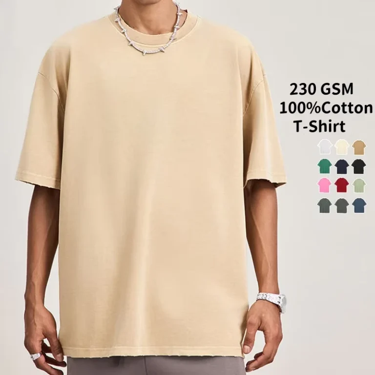 230GSM-Custom-Mens-Oversize-100-Cotton-T-Shirt-Print-Logo-Plus-Size-Big-Tall-off-Shoulder-Loose-Fit-Plus-Size-Tee-Shirt