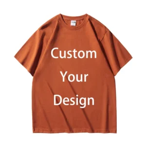 240g 100% Cotton Men’s Oversized Breathable Short Sleeve T-Shirt, Custom Logo, Multicolor