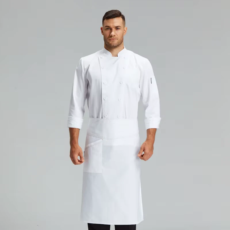 240gsm 80/20 Cotton Polyester Japanese Style Chef Jacket