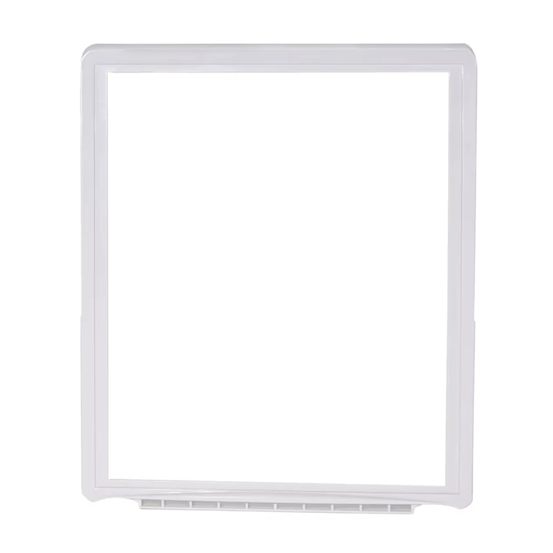 241973101 Crisper Pan Cover Compatible with Frigidaire Refrigerator Shelf Frame Without Glass Refrigerator Delicatessen Drawer