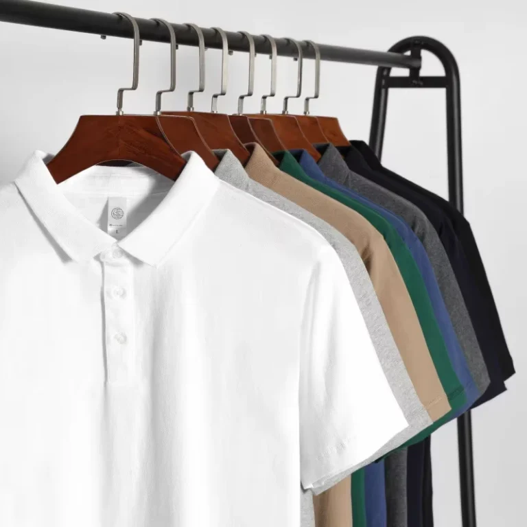 250g-Business-Mens-Polo-Shirt-Japanese-Heavyweight-Pure-Cotton-Collar-Paul-Loose-Solid-Color-Womens-Work-Polo-Tshirt-for-Men