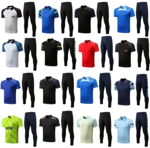 26/27 Tracksuits for Men Short Sleeve T shirts Men’s Polo Blank T shirt Gym Training Wear Soccer Training Wear