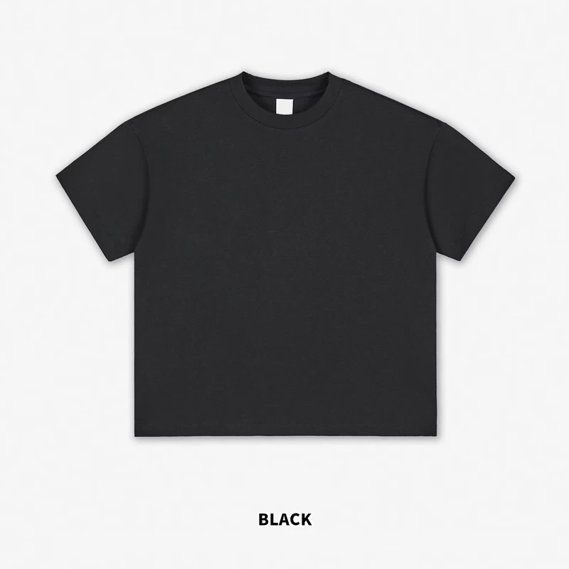 260 GSM Heavyweight Plain Oversized T-Shirt for Women