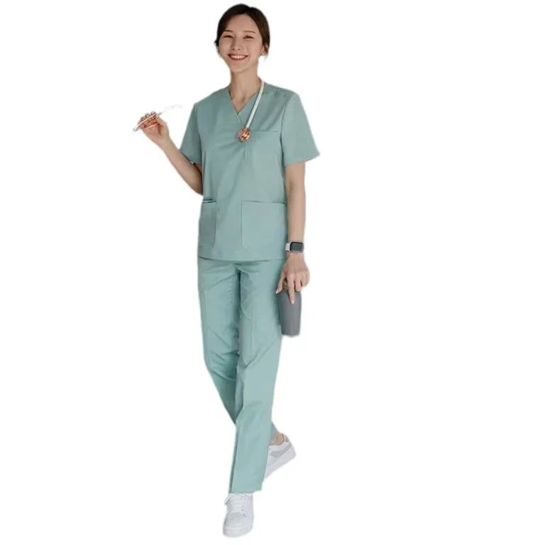 260617-Hospital-Dental-Clinic-Surgeon-Scrub-Set-Green-Mens-Nurse-Pants