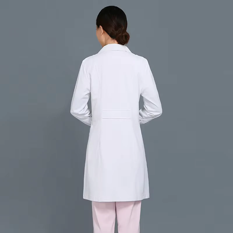 260617 Hospital Uniform Maid Stripe Uniform Work Dress Nursing Dress Scrubs Hospital Gowns Hospital Uniform Blue