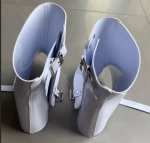 2mm White PVC Knee Protectors or Shoe Covers