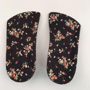 3/4 Arch Support Orthotic Insoles for Plantar Fasciitis and Flat Feet with Heel Lift