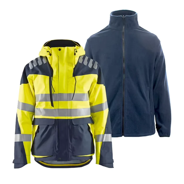 3-in-1-High-Visibility-Reflective-Winter-Jacket-Fleece-Lined-Stripe-Patchwork-Hooded-Overcoat-for-Safety-Work-Cycling