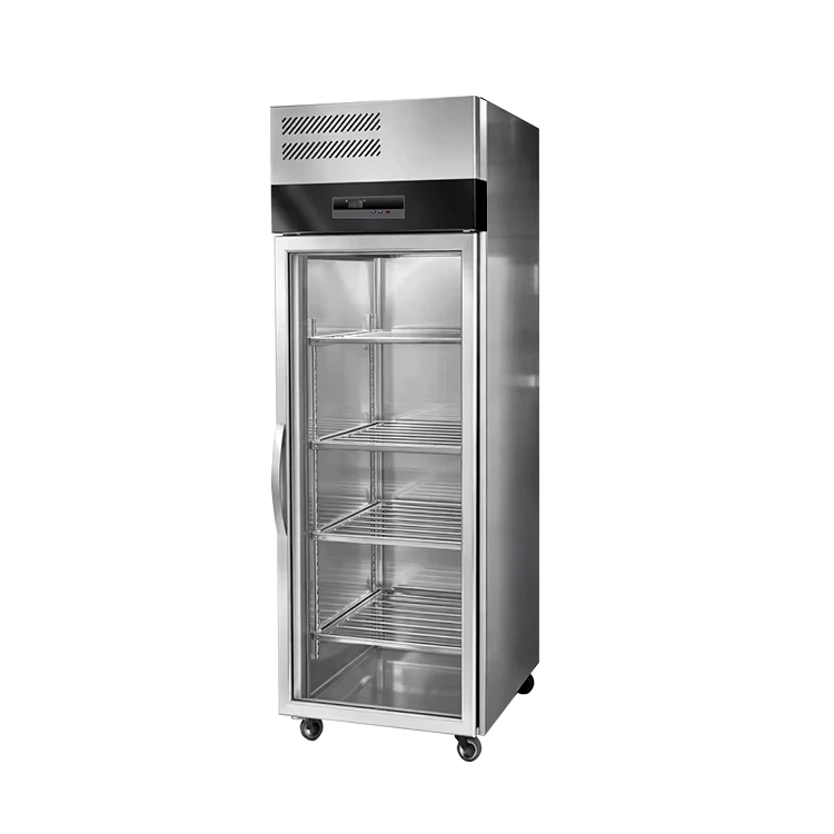 300L Factory Glass Door Display Freezer Vertical Beverage Refrigerator Beer Cooler Drinks Display Fridge for Convenience Store