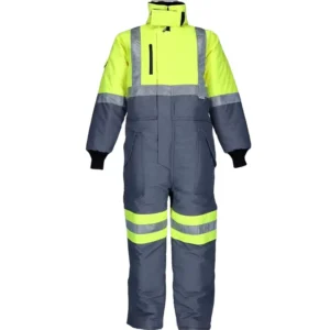 30°F Comfort Rating Professional Freezer Storage Room Safety Workwear Hi Vis Reflective Insulated Cold Protection Coveralls